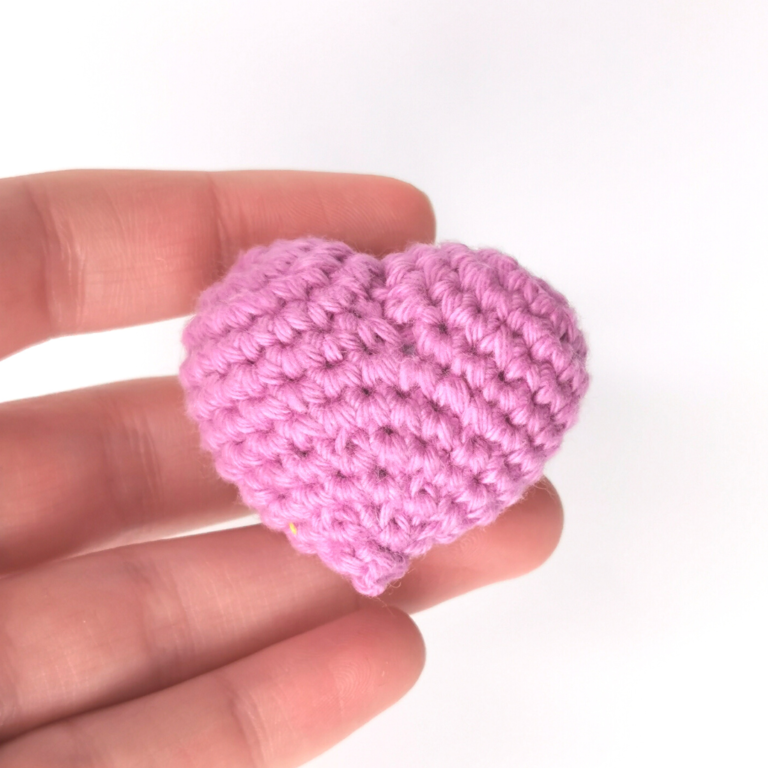 Love Heart Free Crochet Pattern