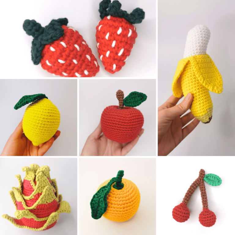 8 Free Crochet Fruit Patterns