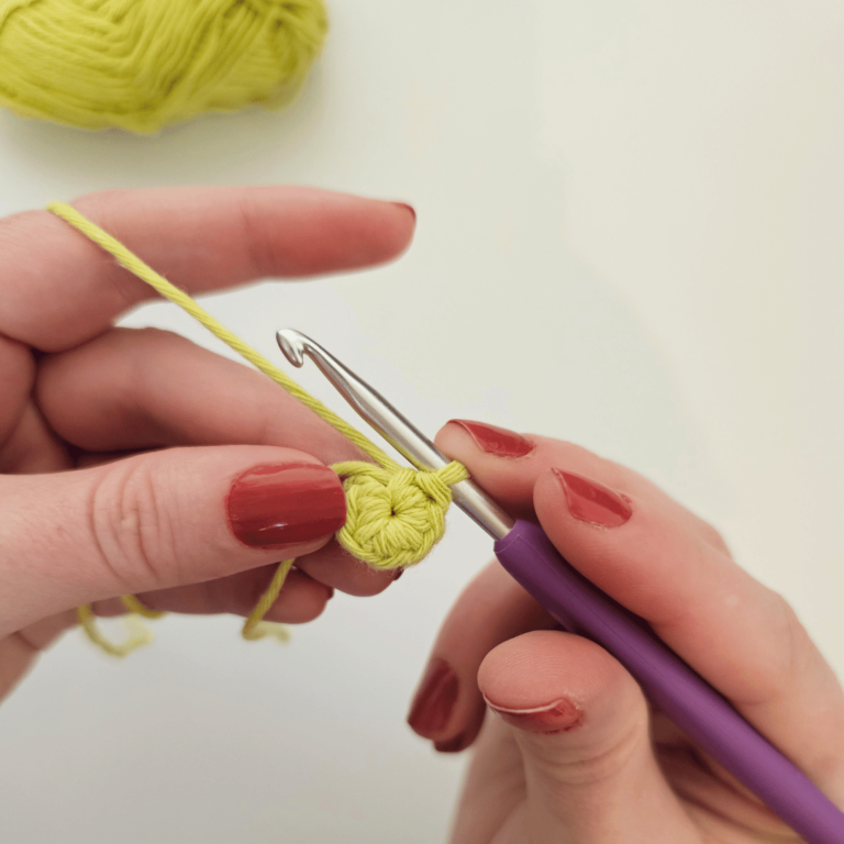 Magic circle tutorial for crochet