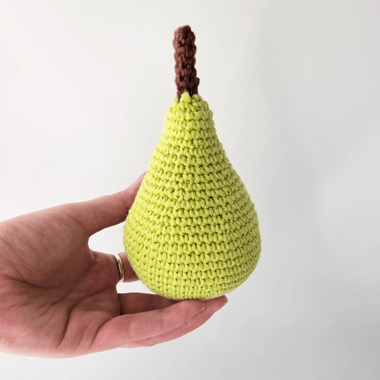 Free Pear Crochet Pattern